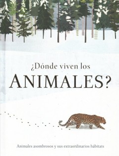 ¿Dónde viven los animales?  Cover Image
