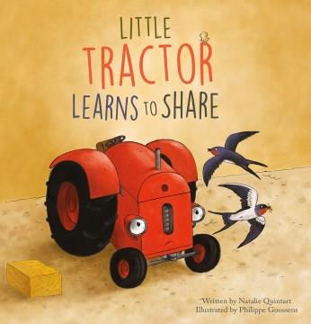 Little tractor learns to share Book cover