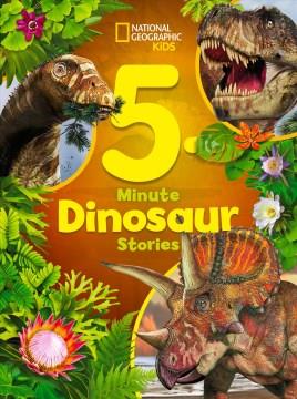 5-minute dinosaur stories Book cover