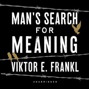 Man's search for meaning Book cover