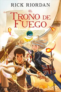 El trono de fuego : novela gráfica Book cover